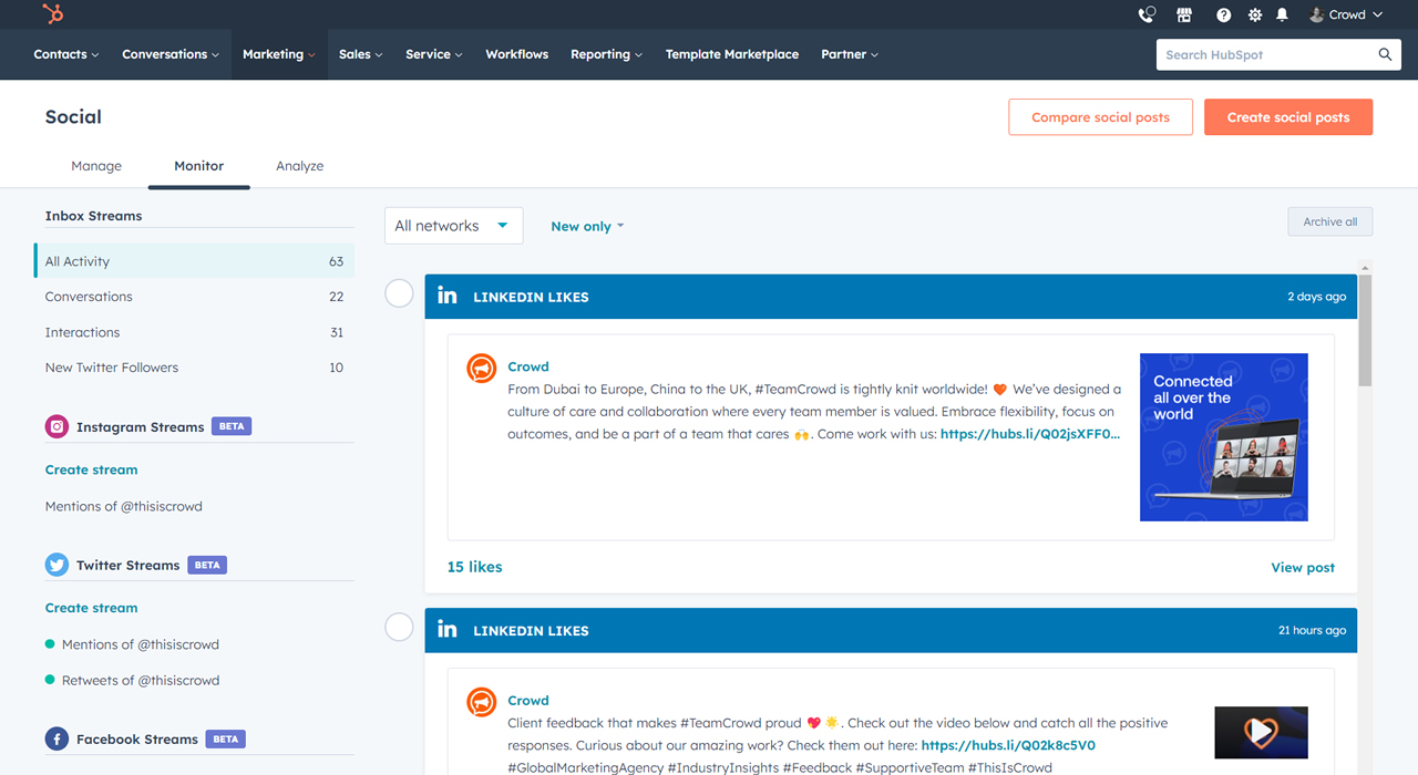 Integrating HubSpot with Social Media: The Plusses and the Pitfalls ...